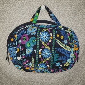 Very Bradley Midnight Blues make up tote